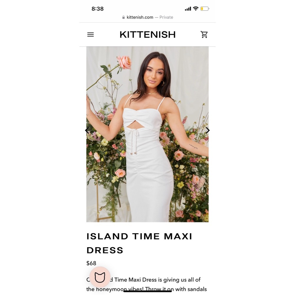 KITTENISH Island Time Maxi Dress
